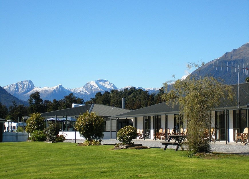 Heritage Park Lodge Motel in Haast New Zealand